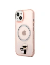 Hurtownia GSM - Etui Karl Lagerfeld KLHMP14MHNKCIPApple iPhone 14 Plus / 15 Plus kemény tok rózsaszín/pink Iconic Karl&Choupette Magsafe - KLD1339 - {ean13} - Hurt