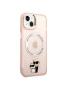 Hurtownia GSM - Etui Karl Lagerfeld KLHMP14MHNKCIPApple iPhone 14 Plus / 15 Plus kemény tok rózsaszín/pink Iconic Karl&Choupette Magsafe - KLD1339 - {ean13} - Hurt