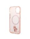 Hurtownia GSM - Etui Karl Lagerfeld KLHMP14MHNKCIPApple iPhone 14 Plus / 15 Plus kemény tok rózsaszín/pink Iconic Karl&Choupette Magsafe - KLD1339 - {ean13} - Hurt