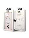 Hurtownia GSM - Etui Karl Lagerfeld KLHMP14MHNKCIPApple iPhone 14 Plus / 15 Plus kemény tok rózsaszín/pink Iconic Karl&Choupette Magsafe - KLD1339 - {ean13} - Hurt