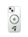 Hurtownia GSM - Etui Karl Lagerfeld KLHMP14MHNKCITApple iPhone 14 Plus / 15 Plus kemény tok átlátszó Ikonikus Karl&Choupette Magsafe - KLD1340 - {ean13} - Hurt