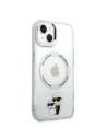 Hurtownia GSM - Etui Karl Lagerfeld KLHMP14MHNKCITApple iPhone 14 Plus / 15 Plus kemény tok átlátszó Ikonikus Karl&Choupette Magsafe - KLD1340 - {ean13} - Hurt