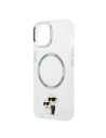 Hurtownia GSM - Etui Karl Lagerfeld KLHMP14MHNKCITApple iPhone 14 Plus / 15 Plus kemény tok átlátszó Ikonikus Karl&Choupette Magsafe - KLD1340 - {ean13} - Hurt