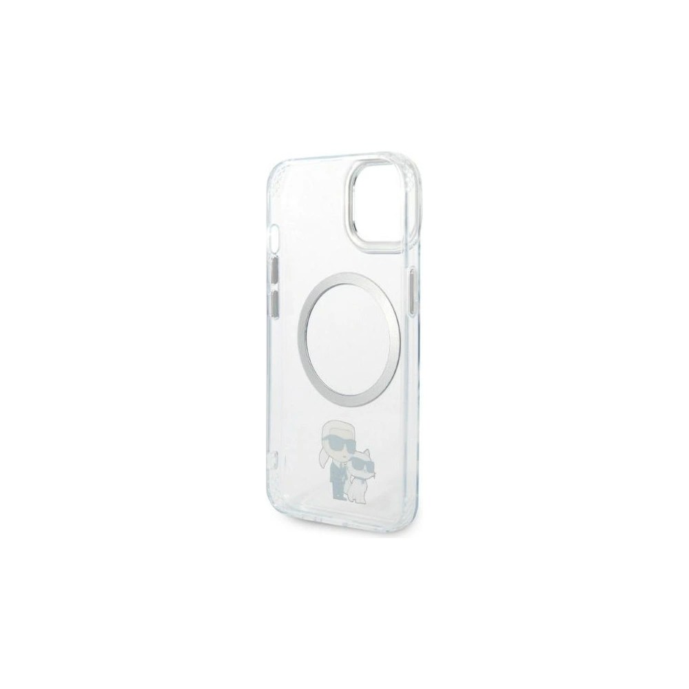 Wholesale Karl Lagerfeld KLHMP14MHNKCITApple iPhone 14 Plus / 15 Plus hardcase transparent Iconic Karl&Choupette Magsafe - KLD1340 - {ean13} - Hurt