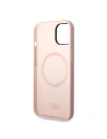 Wholesale Karl Lagerfeld KLHMP14MSNIKBCPApple iPhone 14 Plus / 15 Plus hardcase pink Silicone Ikonik Magsafe - KLD1341 - {ean13} - Hurt