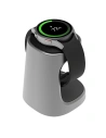 Hurtownia GSM - Podstavec pro nabíjení smartwatch Samsung Galaxy Watch Active2/Watch3/Watch4/Watch5 GP-XVU022SANJW stříbrný/silver - SMG802 - {ean13} - Hurt