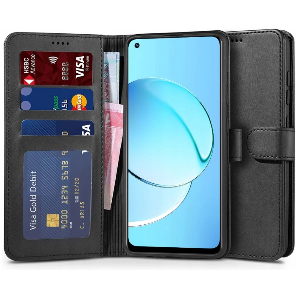 Hurtownia GSM - Case Tech-Protect Wallet Realme 10 4G Schwarz - THP1668 - {ean13} - Hurt