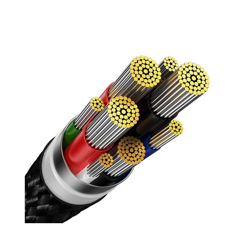 Wholesale Baseus Glimmer USB-C/USB-C Cable 100W, 2m (black) - BSU3842 - {ean13} - Hurt