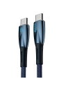 Hurtownia GSM - Cablul USB-C la USB-C Baseus Glimmer, 100W, 2m (albastru) - BSU3843 - {ean13} - Hurt