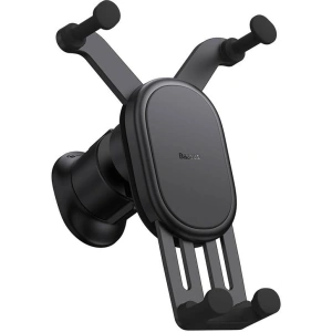 Hurtownia GSM - Următor auto gravitațional Baseus Stable pentru grila de ventilație (negru) - BSU3846 - {ean13} - Hurt