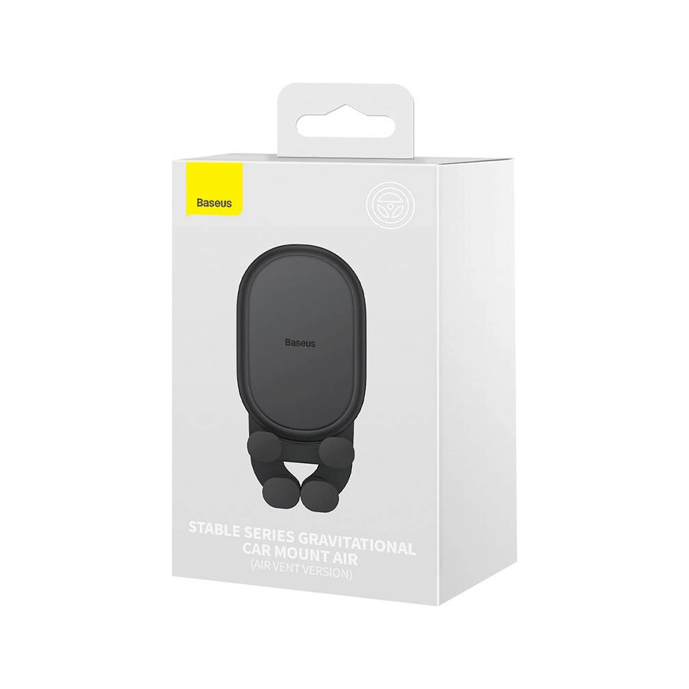 Wholesale Baseus Stable Car Mount Air Vent (black) - BSU3846 - {ean13} - Hurt