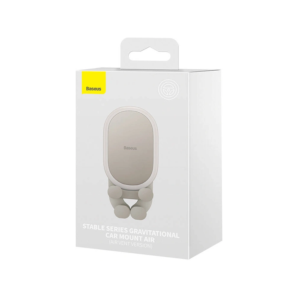 Wholesale Baseus Stable Car Mount Air Vent (cream) - BSU3847 - {ean13} - Hurt