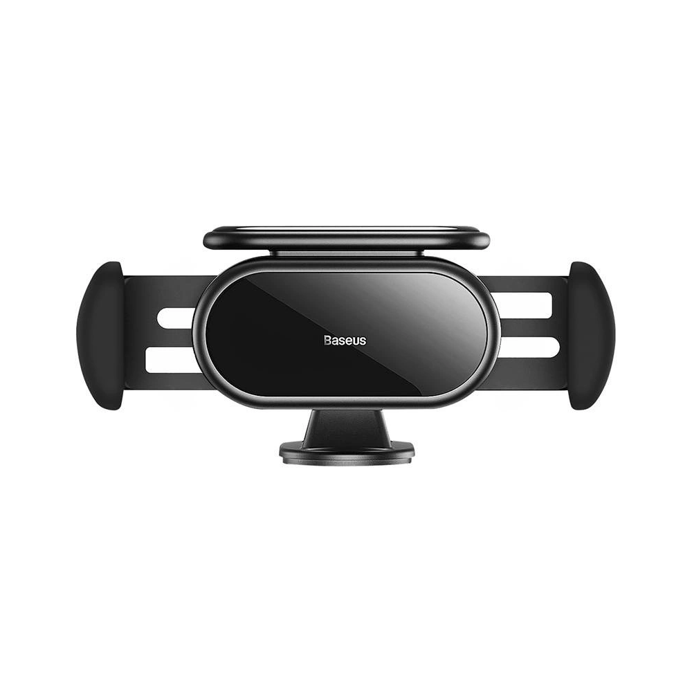 Hurtownia GSM - Einstellbarer elektrischer Auto-Halter Baseus Steel Cannon Pro mit Solar-Ladegerät (schwarz) - BSU3848 - {ean13} - Hurt