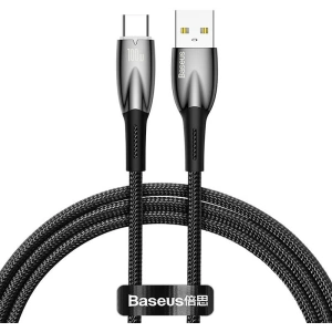 Hurtownia GSM - Kabel USB do USB-C Baseus Glimmer, 100W, 1m (czarny) - BSU3849 - {ean13} - Hurt