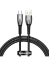 USB zu USB-C Kabel Baseus Glimmer, 100W, 1m (schwarz)