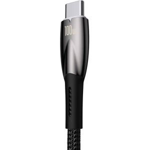 Hurtownia GSM - Cablul USB la USB-C Baseus Glimmer, 100W, 1m (negru) - BSU3849 - {ean13} - Hurt