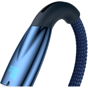 Hurtownia GSM - Kabel USB do USB-C Baseus Glimmer, 100W, 1m (niebieski) - BSU3850 - {ean13} - Hurt