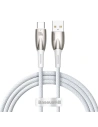 Hurtownia GSM - Cablu USB la USB-C Baseus Glimmer, 100W, 1m (alb) - BSU3851 - {ean13} - Hurt
