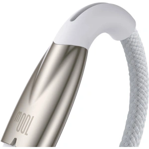 Hurtownia GSM - Kabel USB do USB-C Baseus Glimmer, 100W, 1m (biały) - BSU3851 - {ean13} - Hurt