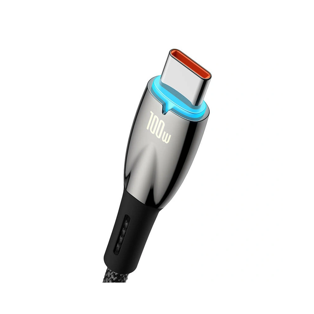 Hurtownia GSM - Cablul USB la USB-C Baseus Glimmer, 100W, 2m (negru) - BSU3852 - {ean13} - Hurt