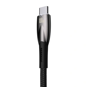 Hurtownia GSM - Kabel USB do USB-C Baseus Glimmer, 100W, 2m (czarny) - BSU3852 - {ean13} - Hurt