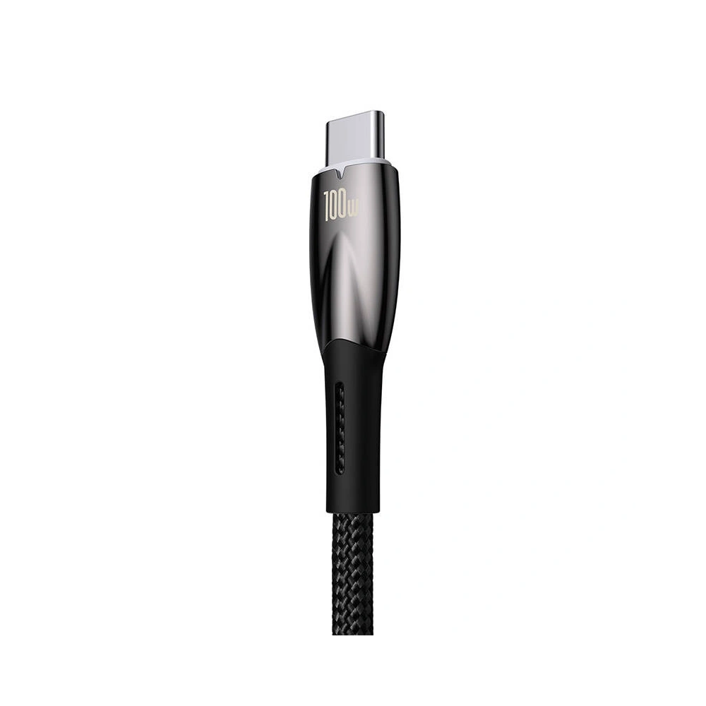 Hurtownia GSM - Cablul USB la USB-C Baseus Glimmer, 100W, 2m (negru) - BSU3852 - {ean13} - Hurt