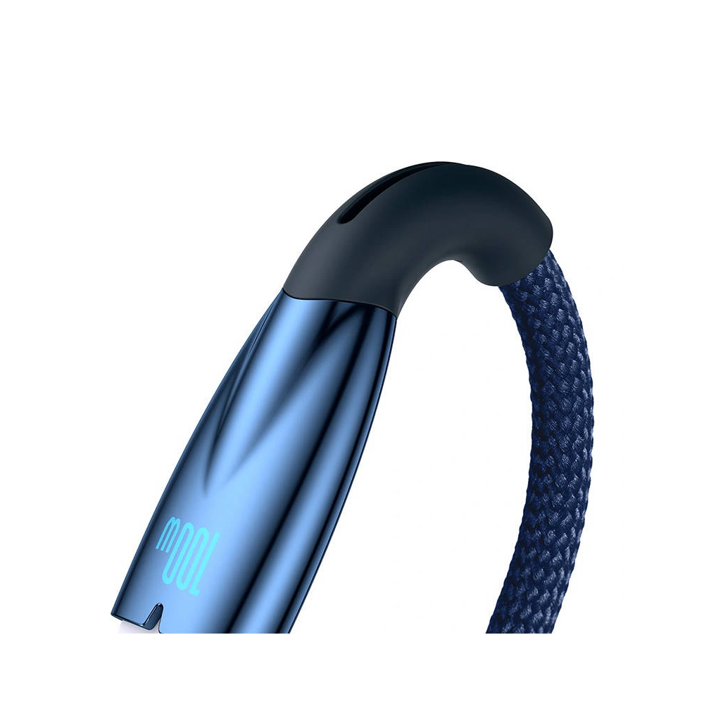 Hurtownia GSM - Cablul USB la USB-C Baseus Glimmer, 100W, 2m (albastru) - BSU3853 - {ean13} - Hurt