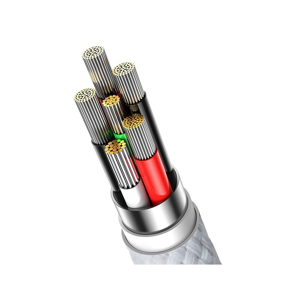 Hurtownia GSM - Kabel USB la USB-C Baseus Glimmer, 100W, 2m (alb) - BSU3854 - {ean13} - Hurt