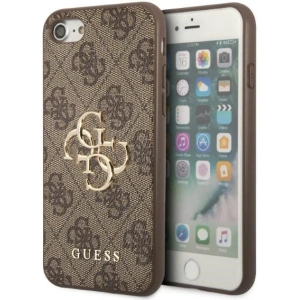 Hurtownia GSM - Etui Guess GUHCI84GMGBR Apple iPhone SE 2022/2020/8/7 barna/brown hardcase 4G Big Metal Logo - GUE2323 - {ean13} - Hurt