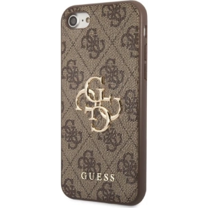 Hurtownia GSM - Etui Guess GUHCI84GMGBR Apple iPhone SE 2022/2020/8/7 barna/brown hardcase 4G Big Metal Logo - GUE2323 - {ean13} - Hurt