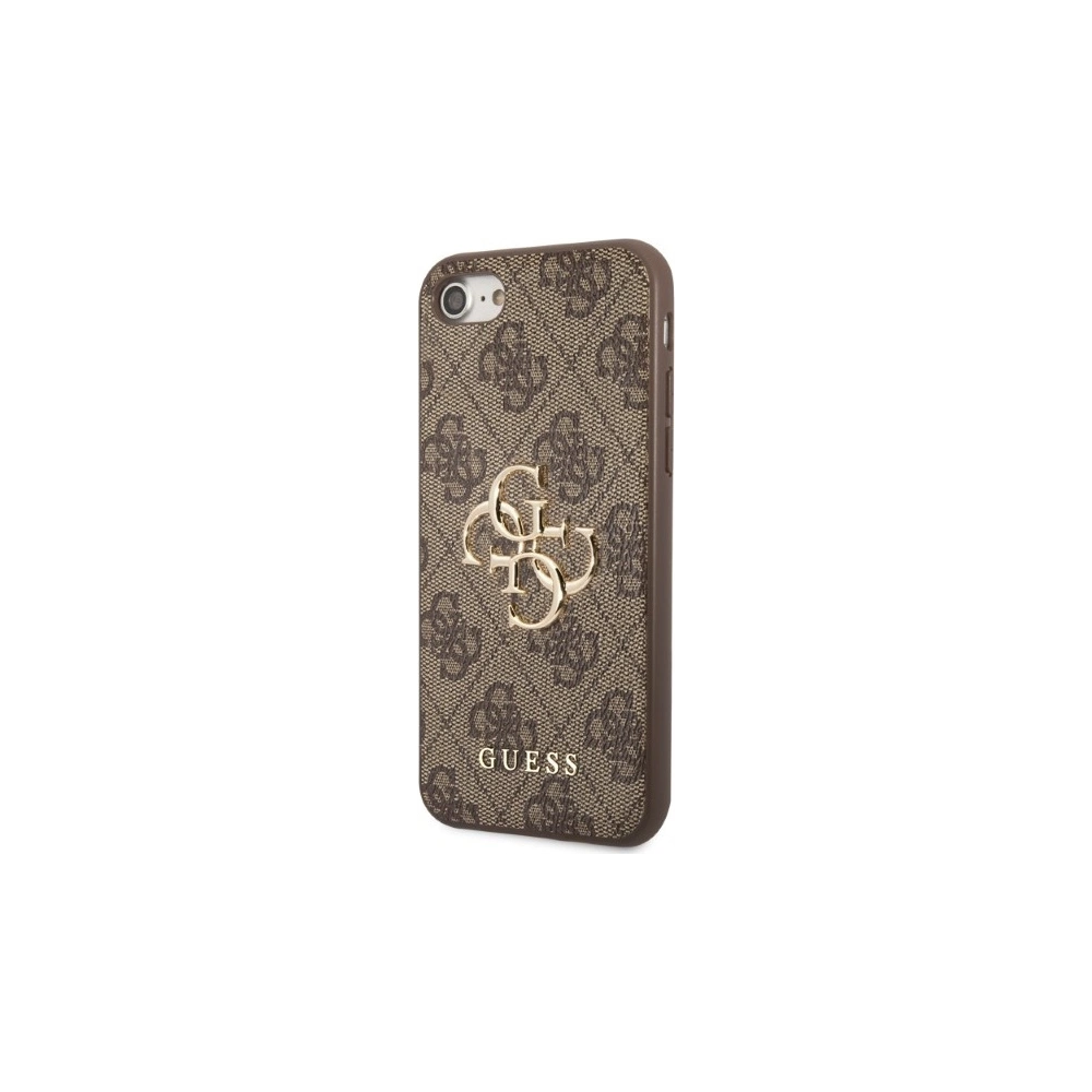 Hurtownia GSM - Case Guess GUHCI84GMGBR Apple iPhone SE 2022/2020/8/7 braun/brown Hardcase 4G Big Metal Logo - GUE2323 - {ean13} - Hurt
