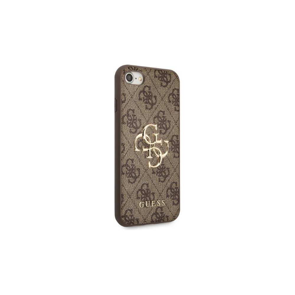 Hurtownia GSM - Case Guess GUHCI84GMGBR Apple iPhone SE 2022/2020/8/7 braun/brown Hardcase 4G Big Metal Logo - GUE2323 - {ean13} - Hurt