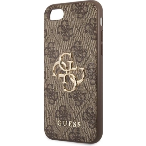 Hurtownia GSM - Etui Guess GUHCI84GMGBR Apple iPhone SE 2022/2020/8/7 barna/brown hardcase 4G Big Metal Logo - GUE2323 - {ean13} - Hurt