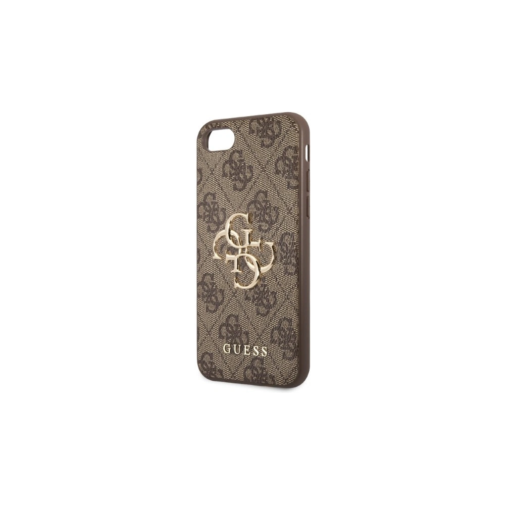 Hurtownia GSM - Case Guess GUHCI84GMGBR Apple iPhone SE 2022/2020/8/7 braun/brown Hardcase 4G Big Metal Logo - GUE2323 - {ean13} - Hurt