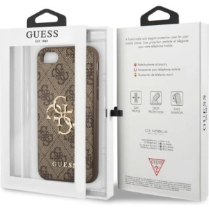 Hurtownia GSM - Etui Guess GUHCI84GMGBR Apple iPhone SE 2022/2020/8/7 barna/brown hardcase 4G Big Metal Logo - GUE2323 - {ean13} - Hurt