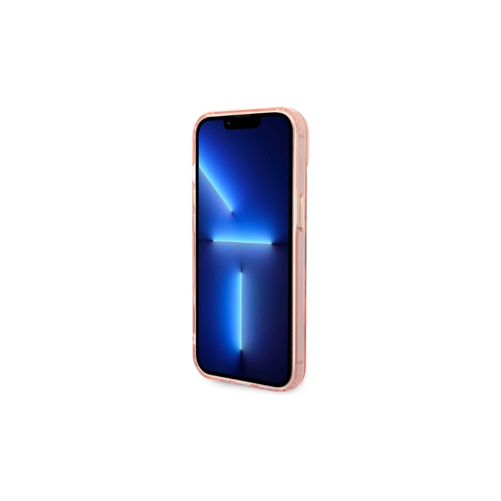 Hurtownia GSM - Etui Guess GUHMP14SHTCMP Apple iPhone 14 różowy/pink hard case Gold Outline Translucent MagSafe - GUE2324 - {ean13} - Hurt