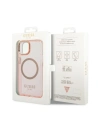 Hurtownia GSM - Etui Guess GUHMP14SHTCMP Apple iPhone 14 różowy/pink hard case Gold Outline Translucent MagSafe - GUE2324 - {ean13} - Hurt