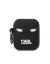 Hurtownia GSM - Etui Karl Lagerfeld KLACA2SILKCK Apple AirPods 2/1 tok fekete/szilikon Karl & Choupette - KLD1345 - {ean13} - Hurt