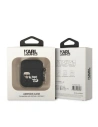 Hurtownia GSM - Etui Karl Lagerfeld KLACA2SILKCK Apple AirPods 2/1 tok fekete/szilikon Karl & Choupette - KLD1345 - {ean13} - Hurt