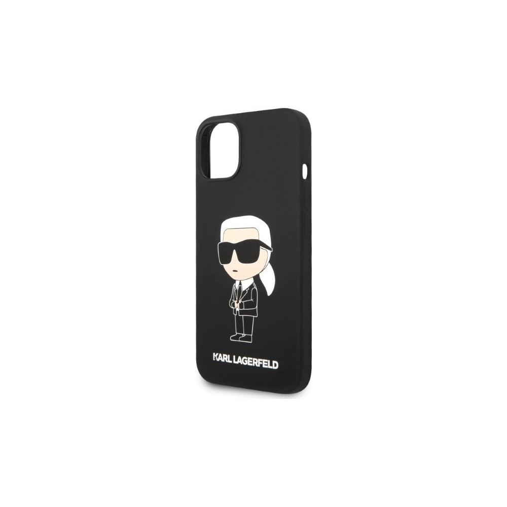 Hurtownia GSM - Etui Karl Lagerfeld KLHMP14MSNIKBCKApple iPhone 14 Plus / 15 Plus hardcase fekete/black Szilikon Ikonik Magsafe - KLD1350 - {ean13} - Hurt