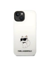 Hurtownia GSM - Etui Karl Lagerfeld KLHMP14SSNCHBCH Apple iPhone 14 hardcase biały/white Silicone Choupette MagSafe - KLD1351 - {ean13} - Hurt