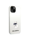 Hurtownia GSM - Etui Karl Lagerfeld KLHMP14SSNCHBCH Apple iPhone 14 hardcase biały/white Silicone Choupette MagSafe - KLD1351 - {ean13} - Hurt