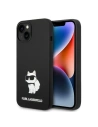 Etui Karl Lagerfeld KLHMP14SSNCHBCK Apple iPhone 14 hardcase czarny/black Silicone Choupette MagSafe