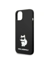 Hurtownia GSM - Etui Karl Lagerfeld KLHMP14SSNCHBCK Apple iPhone 14 hardcase czarny/black Silicone Choupette MagSafe - KLD1352 - {ean13} - Hurt