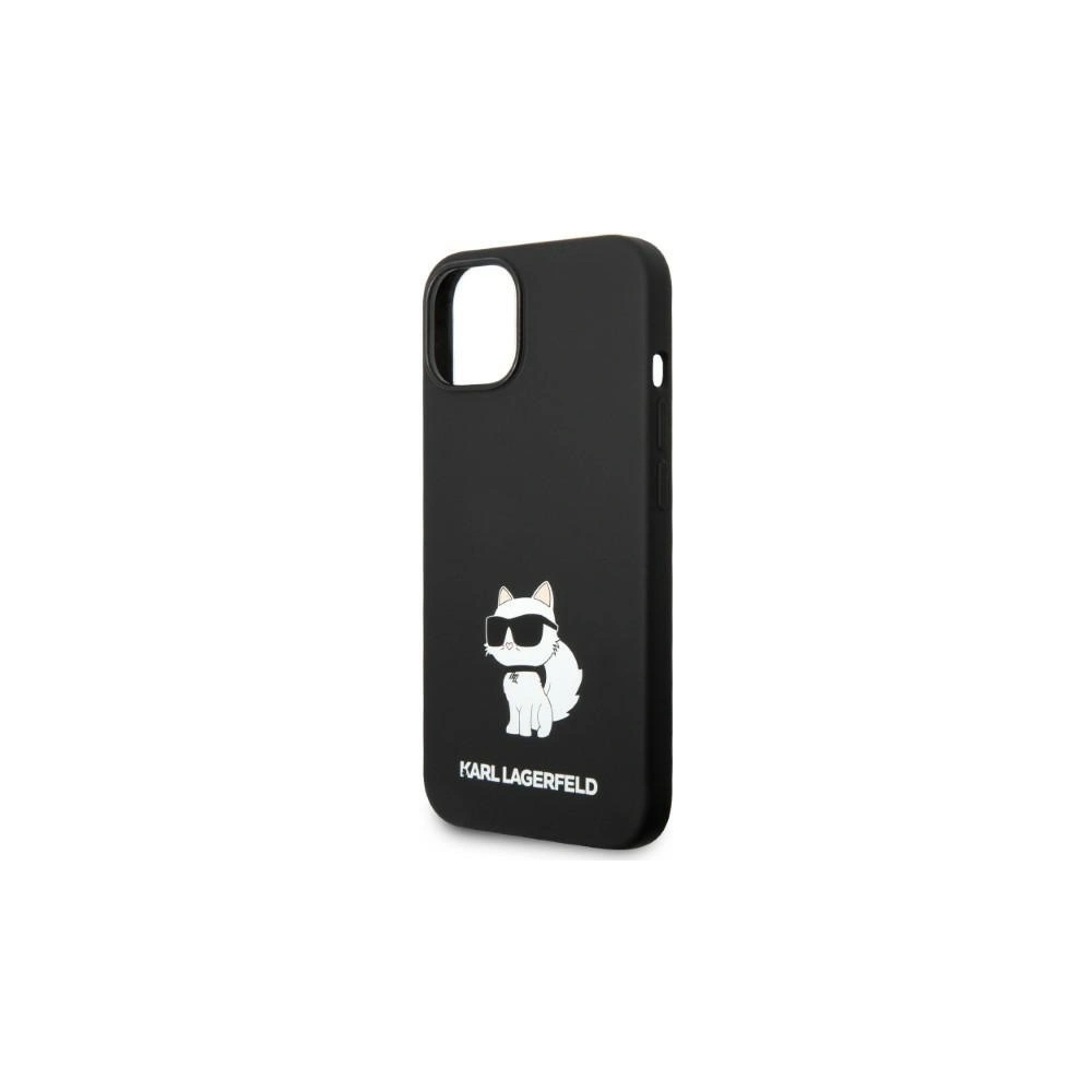 Hurtownia GSM - Etui Karl Lagerfeld KLHMP14SSNCHBCK Apple iPhone 14 hardcase czarny/black Silicone Choupette MagSafe - KLD1352 - {ean13} - Hurt