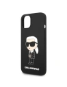 Hurtownia GSM - Etui Karl Lagerfeld KLHMP14SSNIKBCK Apple iPhone 14 hardcase czarny/black Silicone Ikonik Magsafe - KLD1353 - {ean13} - Hurt