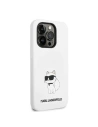 Hurtownia GSM - Case Karl Lagerfeld KLHMP14XSNCHBCH Apple iPhone 14 Pro Max Hardcase weiß/white Silikon Choupette MagSafe - KLD1354 - {ean13} - Hurt
