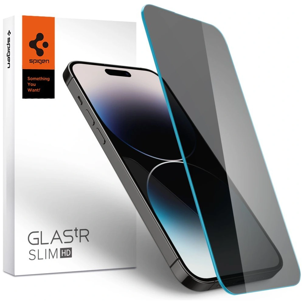 Hurtownia GSM - Szkło prywatyzujące Spigen GLAS.tR Slim Privacy Apple iPhone 14 Pro - SPN2591 - {ean13} - Hurt