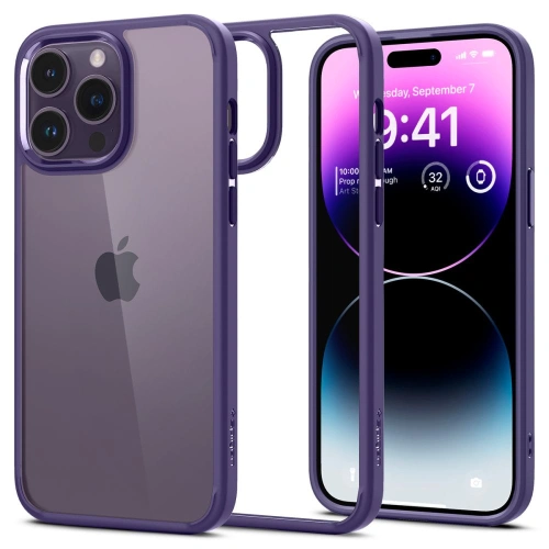 Etui Spigen Ultra Hybrid Apple iPhone 14 Pro Deep Purple