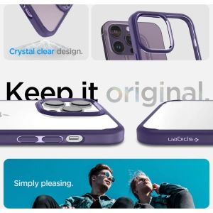 Etui Spigen Ultra Hybrid Apple iPhone 14 Pro Deep Purple